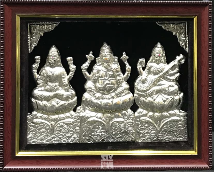 Lakshmi Ganesha Saraswati